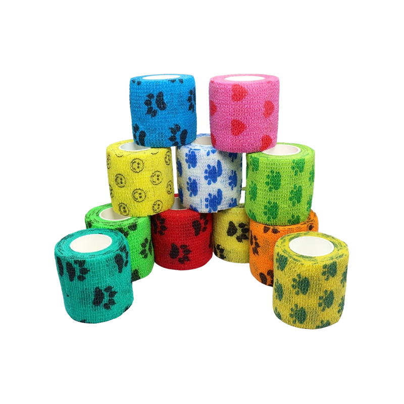 เทปพันผ้าพันแผลแบบยืดหยุ่นไม่ทอ (พิมพ์)