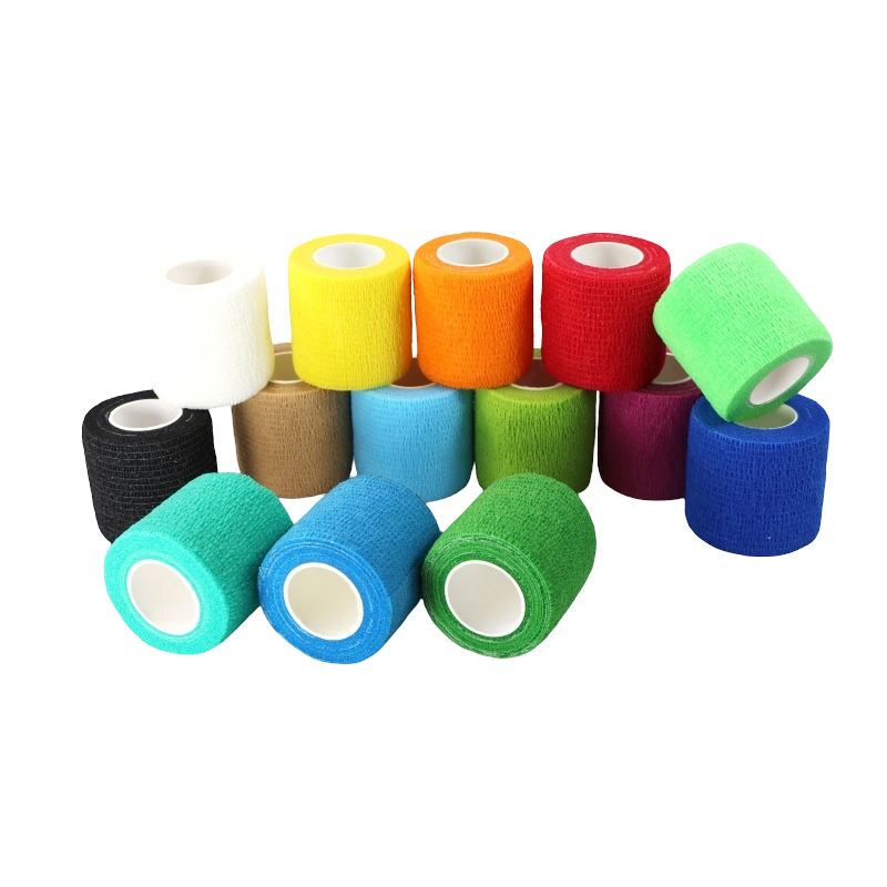 ผ้าพันยืดน้ำหนักเบาสำหรับยกน้ำหนักสีดำ