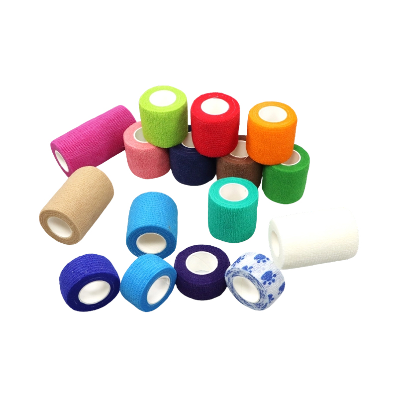 น้ำยางธรรมชาติ/ปราศจากน้ำยาง (ไม่มีโปรตีน) ผ้าพันแผลแบบมีกาวในตัวแบบยืดหยุ่น